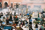 37-Detail de la Place Jemaa-el-Fna - Marrakech